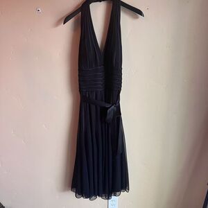 JS Collections Womens Halter A-Line Cocktail‎ Wedding Guest Dress Size 14 Witchy